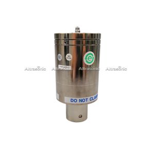 Quality Silver 20Khz Ultrasonic Level Transducer With 6pcs Ceramic Repalcement Branson CJ20 for sale