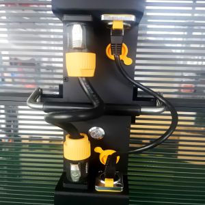 High Resolution Transparent Glass LED Display Fast Heat Dissipation