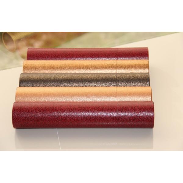 Classical Leather Surface Cardboard Paper Cans Packaging with SGS Certification