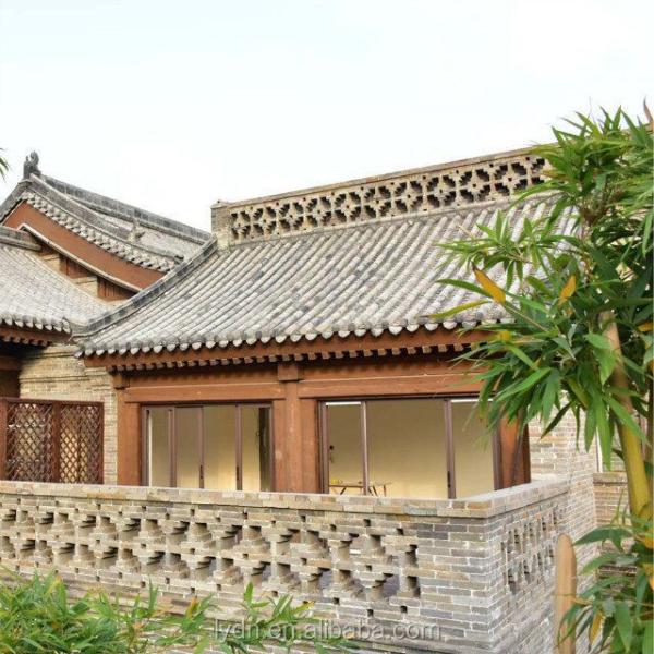 Authentic Chinese Traditional Clay Roof Tiles Pagoda Roof Materials