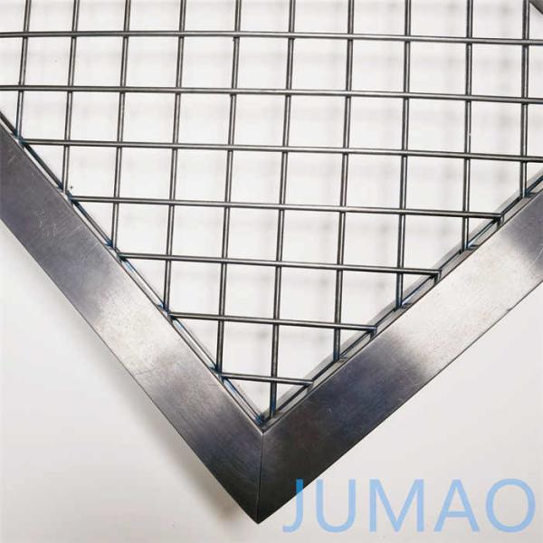 Buy Exterior Diamond Steel Wire Mesh Room Divider Architectural Partitions at wholesale prices