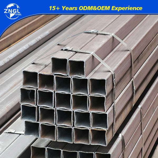 Buy Asmt Q235 Carbon Steel Hot Rolled Seamless Square Metal Tube for Black Hollow Section at wholesale prices