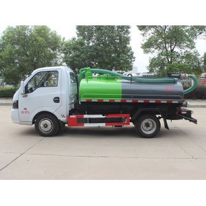 Dongfeng Tuyi Blue Brand 2 square Suction Truck