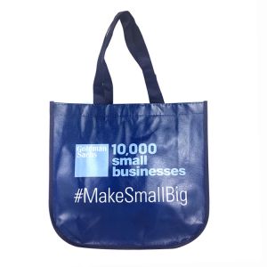 35x15x40cm 120gsm CMYK Woven Polypropylene Bags With Handles