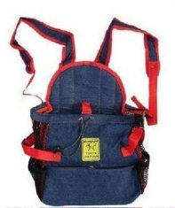 Convenient Jeans +mesh Pet Backpack Carrier odm-z14