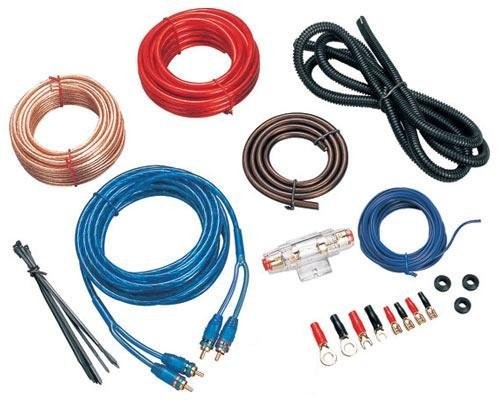 Buy COAXIAL Connector Type Car Audio Amplifier OFC Installation Wiring Kit at wholesale prices