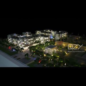 Small Morocco EAGLE HILLS Architectural Model Making Supplies 1/200 Rabat Square