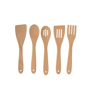 China birch wood kitchen spoon set on sale