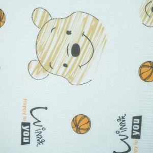 Custom Printed 70g-90gsm Polyester Mattress Fabric Good Light Resistance