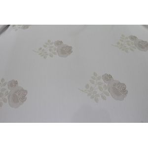 Moisture Proof 200gsm Polyester Jacquard Knitting Fabric With Rose Pattern