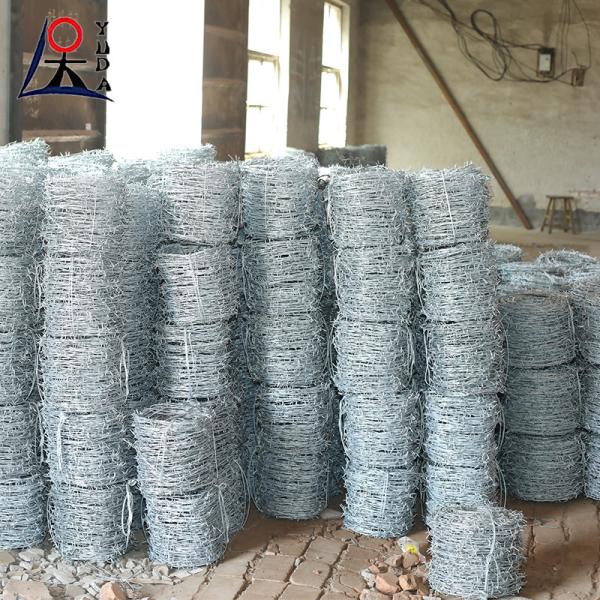 Galvanized Iron Electric BTO-22 Security Barbed Wire Mesh Roll