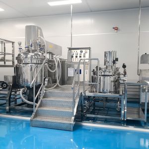 SS316L Mayonnaise Manufacturing Machine Vacuum Emulsifying Mixer 50-5000L