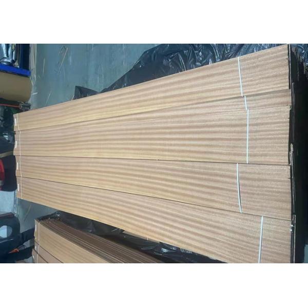 Buy Quarter Cut Sapele Veneer Sheet For Door Plywood at wholesale prices