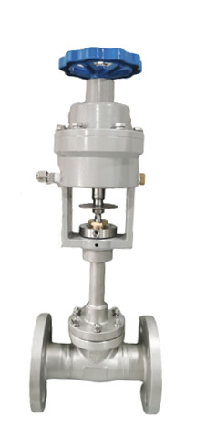 Buy Cryogenic Emergency Shut Off Valve Pneumatic Globe Valve Flange Connection at wholesale prices