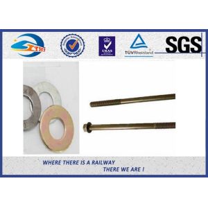 Long Tunnel Bolts Tunneling Accessories , Hexagon Metro Bolts