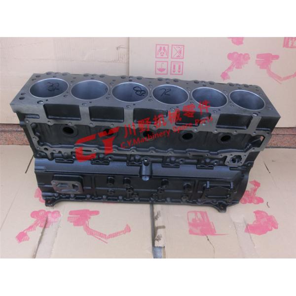 1112104447 6BG1 Diesel Cylinder ISUZU Engine Block 155KG