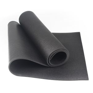 Quality PVC High Density 72x26&quot; Black Fitness Mat Double Layer TPE for sale