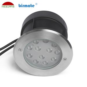 Stainless Steel 12W LED Ground Lights 480LM IP68 PAR56 Pool