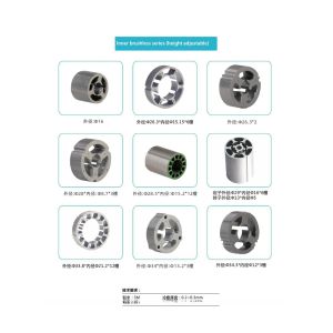 High Speed Motor Components Stator Rotor Core with Coating Thickness of 0.1-0