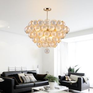 Hollow crystal ball Crystal Bar Raindrop Chandelier Lighting Flush Mount