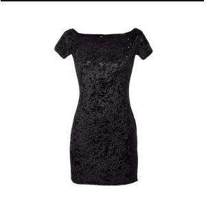 Hot Mini Velvet Dress for Sexy Lady