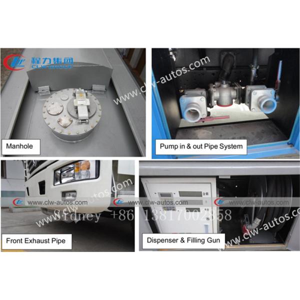 Shacman 6x4 20000L Fuel Delivery Truck With Dispenser