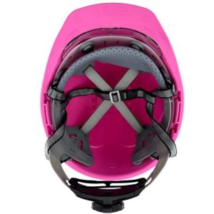 EN397 Safety Hard Hats ABS Vented Construction Helmet With Face Shield