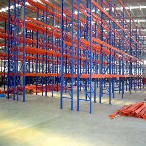 Quality 90 Upright Pallet Racking System 800kgs Heavy Duty Warehouse Racking for sale