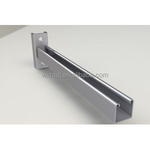 Double Channel Cantilever Arms Galvanized Strut Channel Bracket Shelf