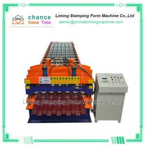 China 15m/Minute Roofing Sheet Roll Forming Machine Glazed Metal on sale