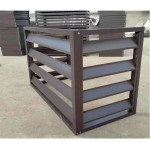 High Durability Aluminum Louvers Custom Aluminium Blinds Outdoor