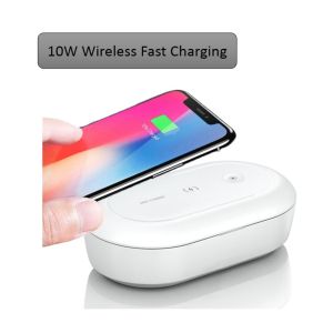 10W Wireless Charging 2 Pcs Lamp UV Sterilizer Box
