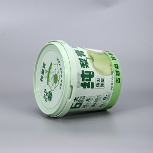 Customized Size Clear Plastic PP Ice Cream Cup for Food Packaging Plastic Type