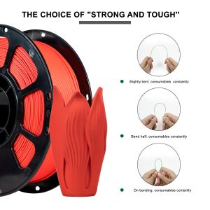 iBOSS 3D Printer PLA+ Filament Matte Red 3d Printing Filament 1.75mm 3d Printing