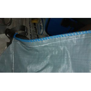 Grey U-Panel Big FIBC UV Treated Polypropylene Bulk Bags With PE Liner