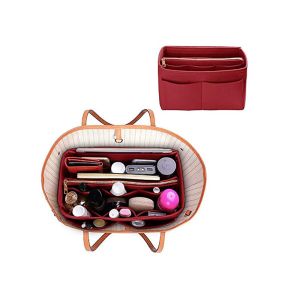 3mm Foldable Organizer Insert EN71 Felt Handbag With Zipper