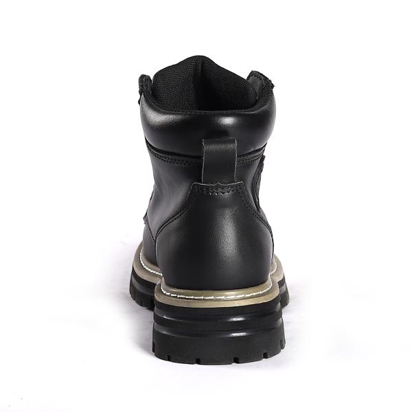 Shengjie Breathable Cow Leather Unisex Protection Boots With Slips Water Resistant Rubber Sole Goodyear Safety Shoes