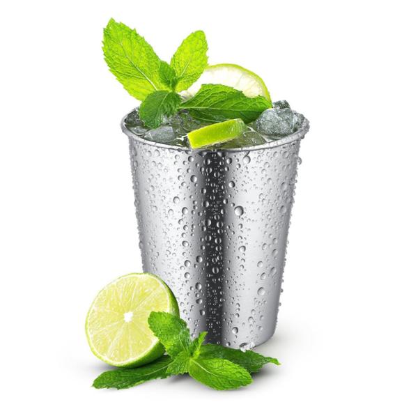 16 Oz Metal Drinking Tumbler Unbreakable Beer Cups None BPA, Metal Shatterproof Stackable Pint Drinking Cups for Adults or Kids