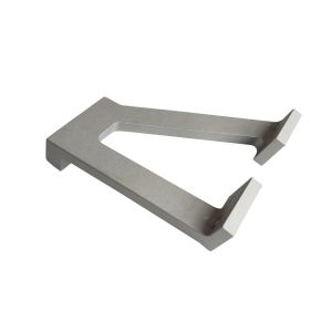 HAVC Aluminum Profile Bracket , Bracket Aluminium Profile Silver Sandblasting