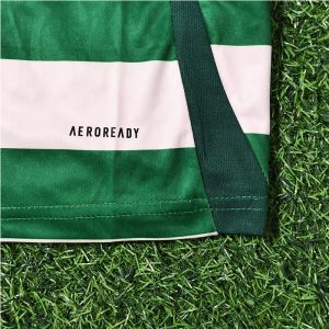 Celtics 2024-2025 Home Children Football Jersey Support Group Customization