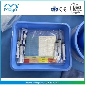 Blue Surgical Cardiovascular Drape Sterile Angiography Drape Set