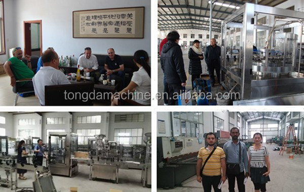 fully automatic wine bottle washing filling capping drying labeling machine production line
