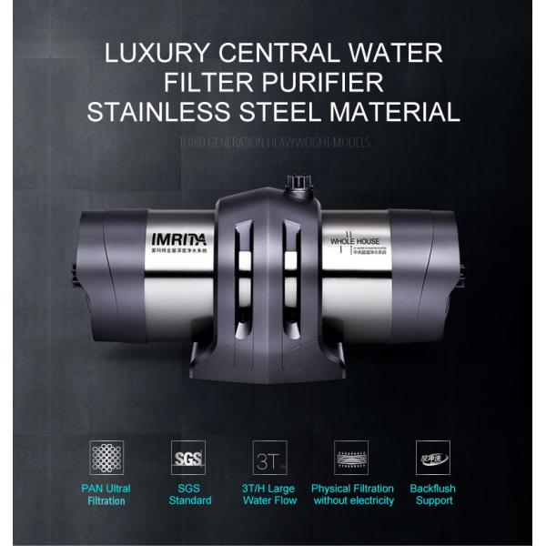 IMRITA Whole House Water Purifier Stainless Steel PAN UF Water Filtration System