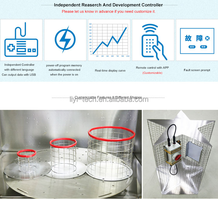 Liyi IPX1~4 IP Resistance Tester Waterproof Test Rain Spray Test Equipment