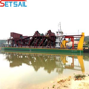 30m Maximum Dredging Depth 26 Inch Sand Pump Cutter Head Dredger with Anchor
