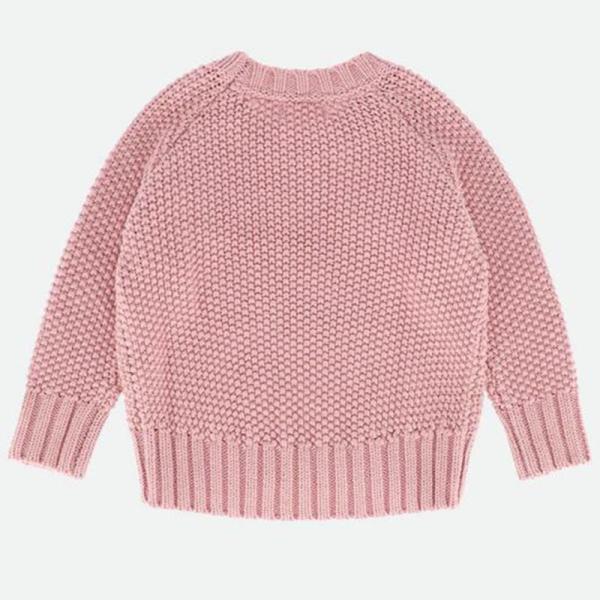 Crew neck Long sleeve Winter Top Knitted Pullover Kids Children Girl Boy Clothes Clothing pullover sweater
