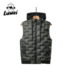Custom Oversize Knit Windproof Thick Utility Polyester Cotton Luxury Quilted