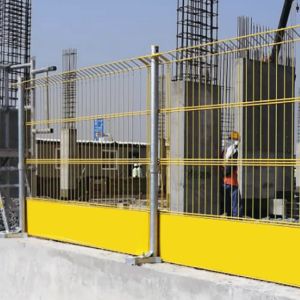 Quality High-strength Edge Protection Barrier with Welded Frame Joints for sale