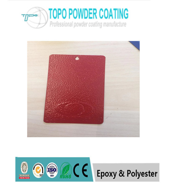 Buy Red Electrostatic Powder Coating / Pipeline Powder Coating RAL 3027 Texture at wholesale prices