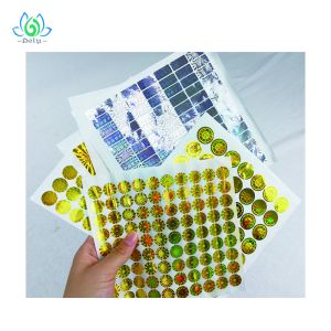 UV Printing Tamper Evident Security Labels , Hologram Stickers For Certificates